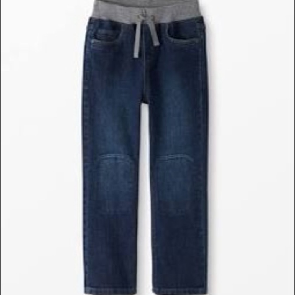 Hanna Andersson Boys’ Double Knee Relaxed Jeans 8